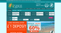 Desktop Screenshot of a1cyprus.com